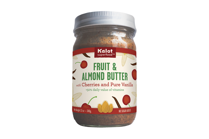 Fruit and Almond Butter with Cherries and Vanilla