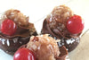 Vegan German Chocolate Mini Cake Donuts