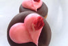 Vegan Chocolate Covered Strawberry Mini Cake Donuts