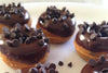 Vegan Pumpkin Chocolate Mini Cake Donut