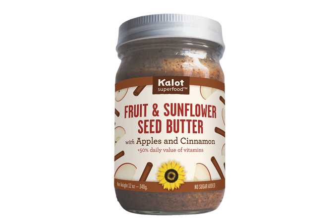 Fruit and Sunflower Seed Butter with Apples and Cinnamon