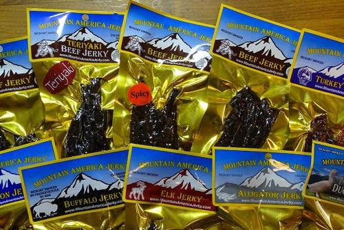  - 11 Pack Jerky Sample - Mountain America Jerky