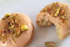 Vegan Orange Coconut Pistachio Mini Cake Donuts