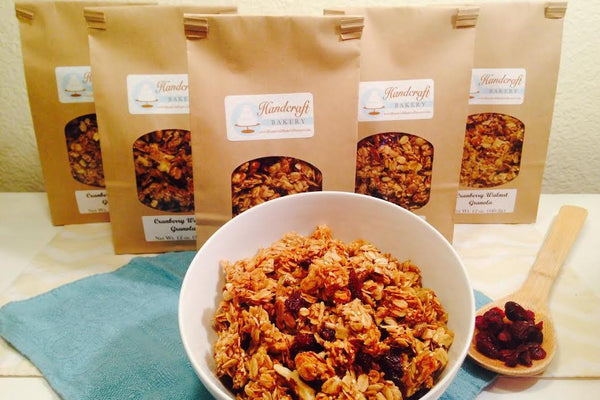 Cranberry Walnut Granola