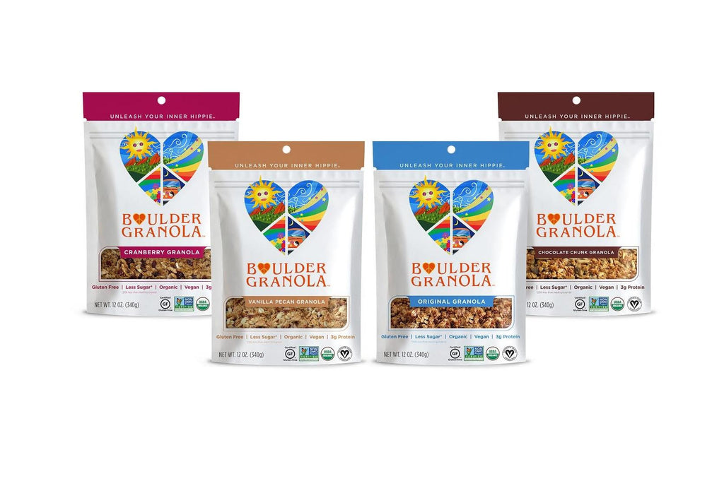 Organic Granola 4 Large Pack Sampler