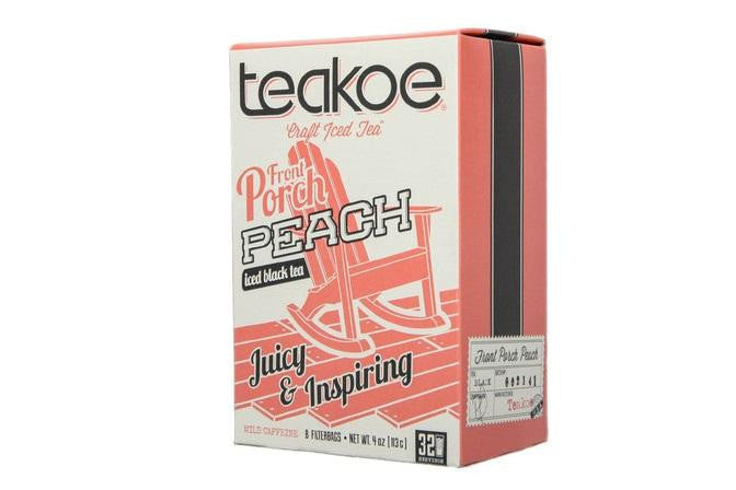  - Front Porch Peach Black Tea - Teakoe - 1