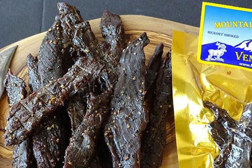  - Peppered Venison Jerky - Mountain America Jerky