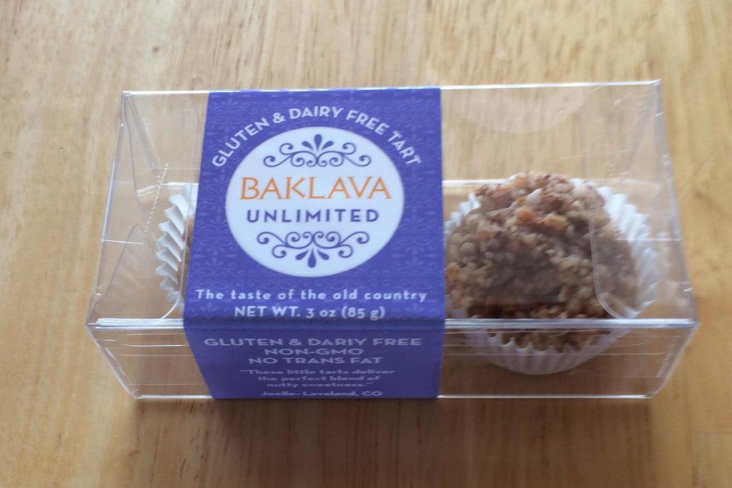 Gluten Free, Dairy Free, Baklava Tarts